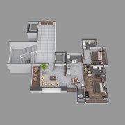 BLUE STAR 2BHK LAYOT PLAN